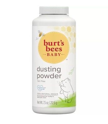 Burt'S Bees Baby 100% Natural Dusting Talc-Free Baby Powder, 7.5 Oz