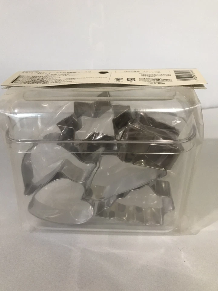 More Sweets Stainless Steel Cookie Mate (Set of 6) with Case JAPAN - Image 2 of 4