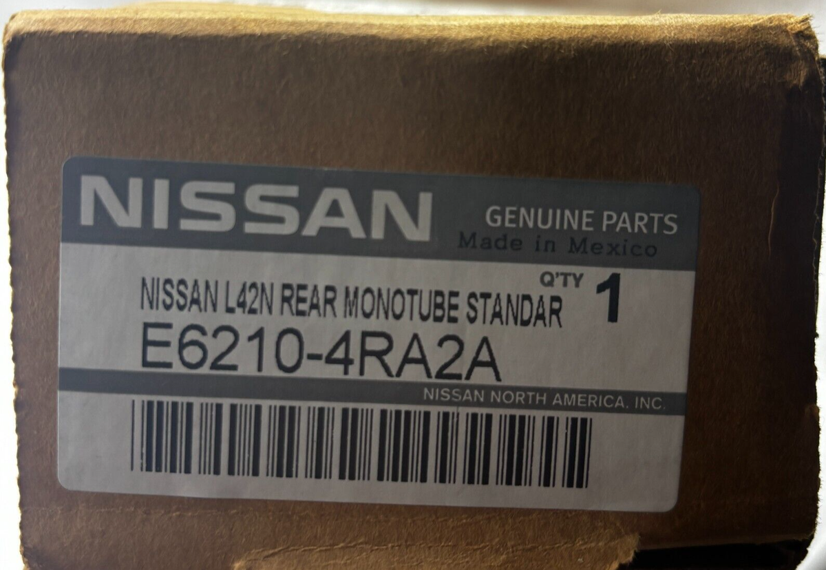 NISSAN E6210-4RA2A SHOCK ABSORBER KIT REAR GENUINE PARTS