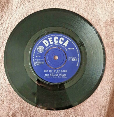 The Rolling Stones   Get Off My Cloud 7 inch Vinyl Record 