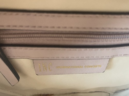 INC International Concepts Blush Rillie Circle Crossbody Handbag-NWOT - Picture 7 of 9