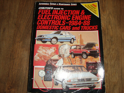 Chilton Guide Fuel Injection Electronic Engine Controls 1984-88 IWIO