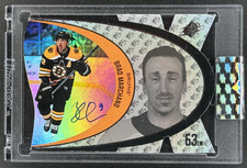 2022-23 Upper Deck Clear Cut Brad Marchand SPx Tribute Autograph Auto #SVV-BM