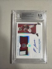 2021 Panini Encased - Rookie Dual Swatch Signatures Rondale Moore #RCA-03/50