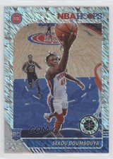 2019-20 Panini NBA Hoops Premium Stock Shimmer Prizm Sekou Doumbouya #212 0b0