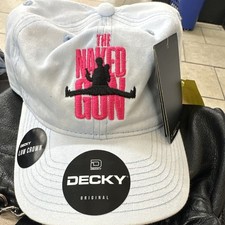 Decky The Naked Gun Graphic Baseball Cap Adjustable Unisex One Size Light Blue