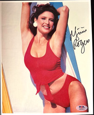 MIMI ROGERS SIGNED AUTOGRAPHED 8X10 PHOTO AUSTIN POWERS GUNG HO RAPTURE PSA COA