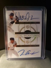 2021 PANINI NATIONAL TREASURES DUAL SIGNATURES SP OZZIE GUILLEN/TIM ANDERSON /25