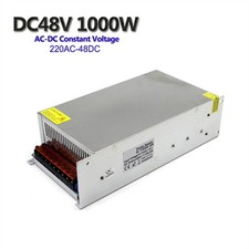 AC 240V To DC 48V 20.8A 1000W Switch Power Supply Driver Adapter For LED Strip