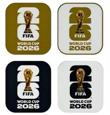 2026 FIFA World Cup Patch Soccer Jersey Patch Argentina, Spain 4 Pieces