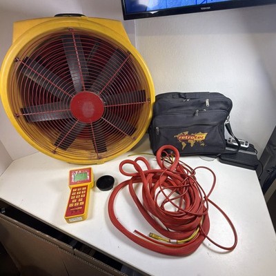 Retrotec blower High Volume Fan andDM2 Manometer