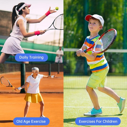 CHEGIF Tennis Trainer Rebound Ball with 3 String Balls, Portable Tennis Training - Picture 8 of 8