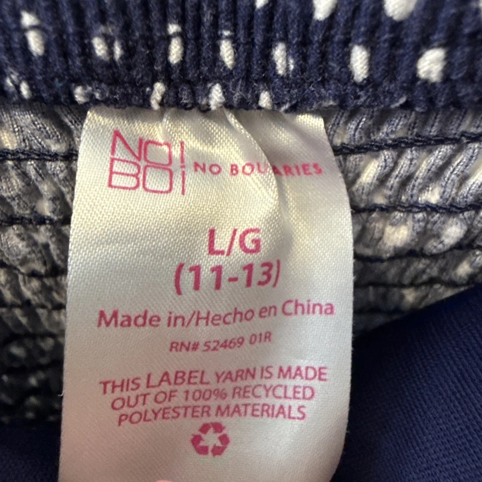 Traje de Salto No Boundaries Juniors Sin Mangas Talla L (11-13) Azul Lunares Elástico Foto 3 de 4