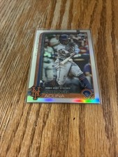 2025 Topps Update Series Luisangel Acuna Rookie Debut Refractor #USC53