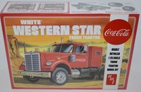 Amt, Western Star 6X4 Coca-Cola-Lkw Zum Zusammenbau Und Lackieren, 1/25, AMT1...