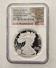 2012 S Silver Eagle $1 San Francisco Ultra Cameo