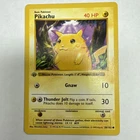 New Listing1st Edition Shadowless Pikachu 58/102 Base Set Yellow Cheeks 1999 Pokémon Card