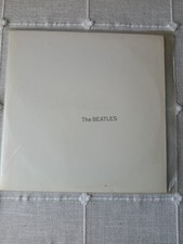 The Beatles White Album Vintage White Vinyl LP 1978 Capitol Record SEBX-11841