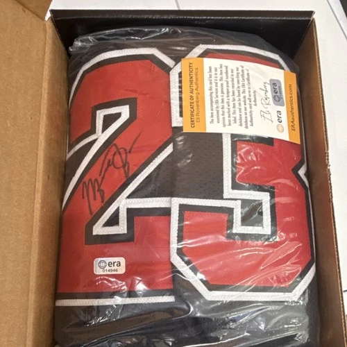 Michael Jordan Autographed Chicago Bulls NBA Jersey ERA Authentics Certificate