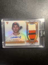 JUNG HOO LEE 2024 Topps Dynasty RC GAME-USED PATCH AUTO RPA /10 KBO MVP #DAP-JL4