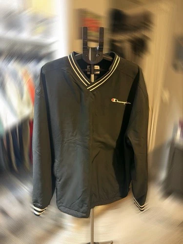 Champion Authentic Athleticwear Men’s XXL V-Neck Pullover Windbreaker Jacket video thumbnail
