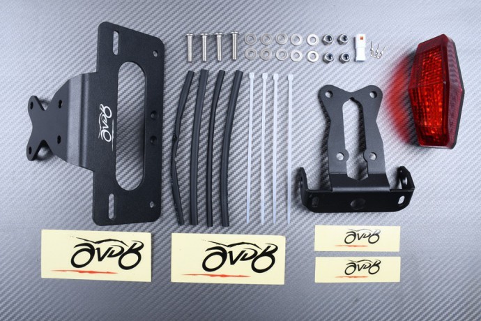 Support de Plaque pour Épurer l'Arrière et Feu Stop KTM Duke 890 R 20-22