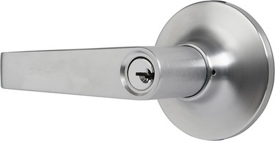 New Brinks Commercial  Keyed Door Entry Lever Satin Chrome Finish ANSI Fast Ship