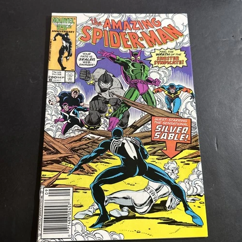 Amazing Spider-Man # 280 | FN+ | 1st Sinister Syndicate | Marvel Comics 1986 J8