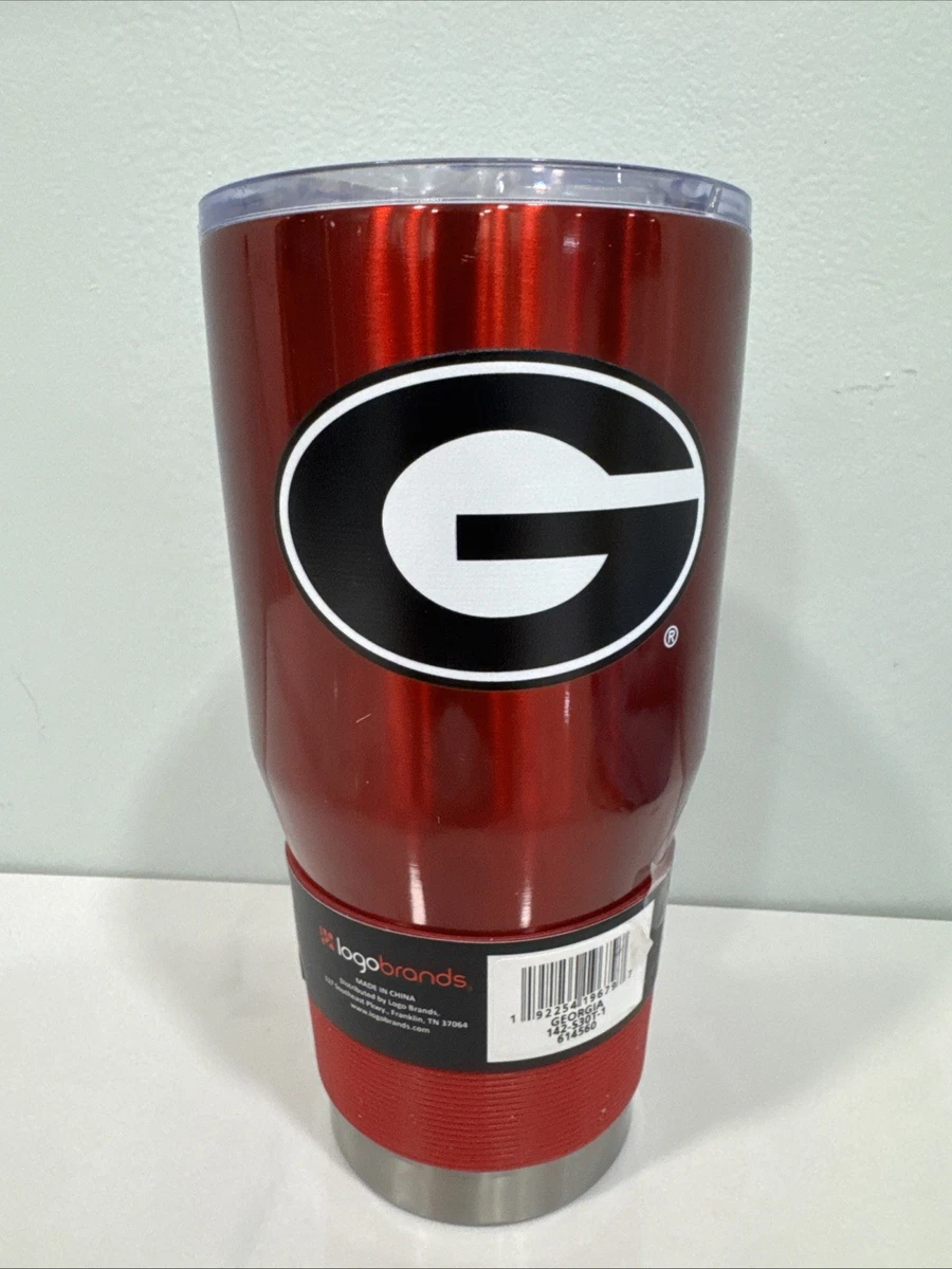 Logo Brands NCAA Georgia Bulldogs - Tazza a righe con logo della