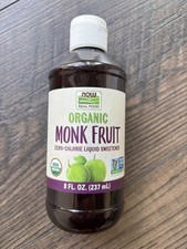 Monk Fruit Liquid Organic 8 Oz  by Now Foods ...