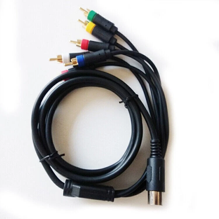 RGB/RGBS Composite Cable Cord Line Set for SEGA Mega Drive 1 Game Console Parts - Image 3 of 4
