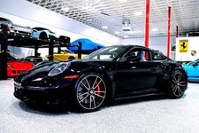 2022 Porsche 911 TURBO COUPE JET BLACK...2,340 Miles...CPO-2027!!