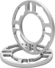 2 Pack Universal Wheel Spacers 10mm 38 Thick Fits 4 5 Lug Wheels Bolt ...