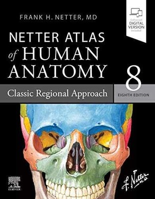 Netter Atlas of Human Anatomy: - Paperback, by Netter MD Frank - Very Good c