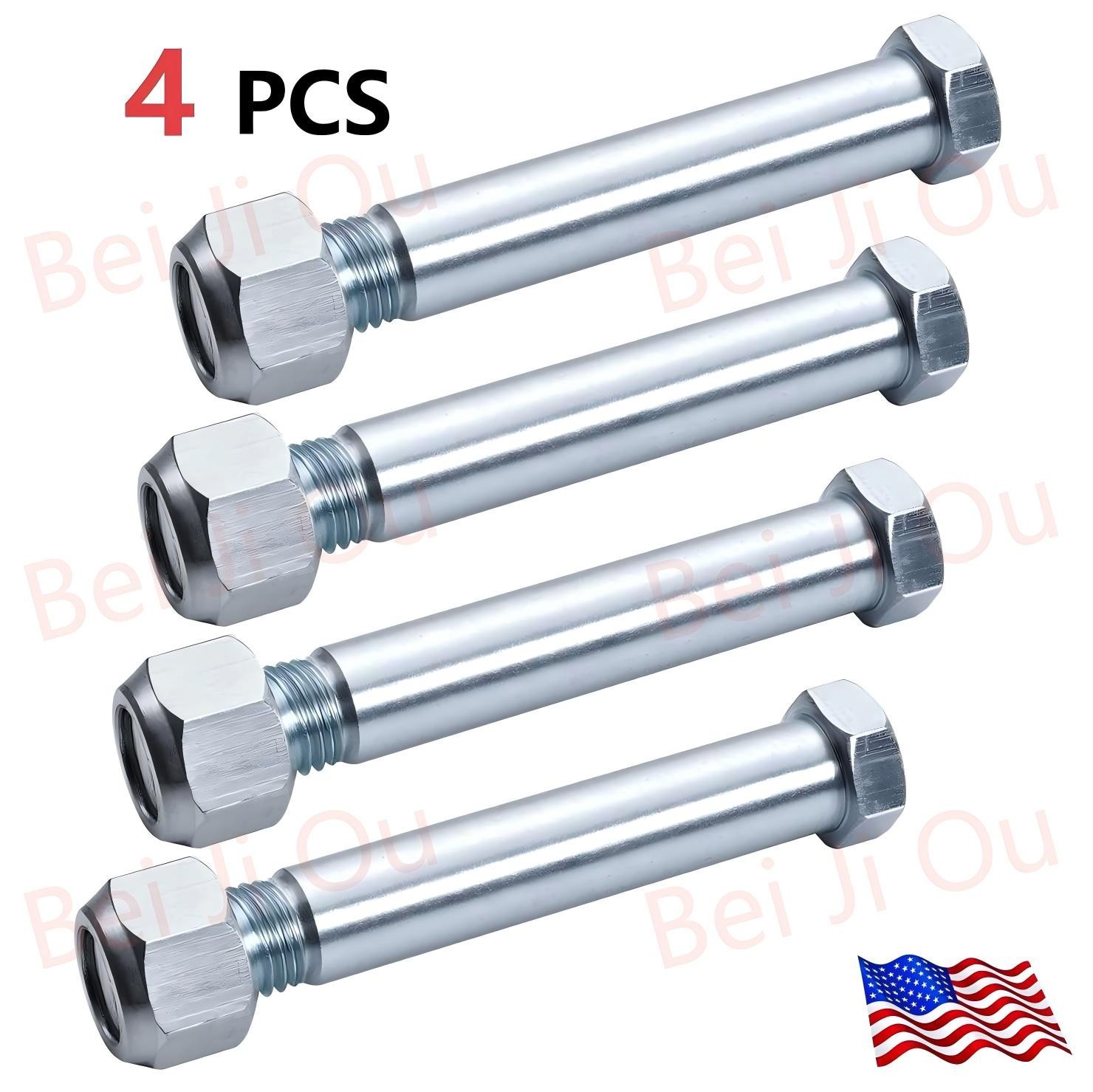 4Pcs 25mm Connecting Pins Fit Mini Excavator Quick Hitch & All Attachments