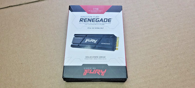 Kingston FURY Renegade 1TB w/ Heatsink M.2 NVMe SSD, PS5 Ready, 100% Life