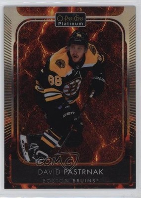 2021-22 O-Pee-Chee Platinum Hot Magma 364/499 David Pastrnak #194 lb9
