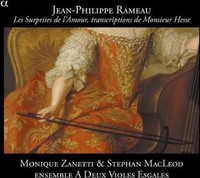 Audio Cd - Jean-Philippe Rameau - Les Surprises De L'amour - Alpha Classics -D-