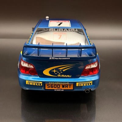 Subaru Impreza S9 WRC 2003 Solberg Wales Rally 1:12 OTTO G092 Blue