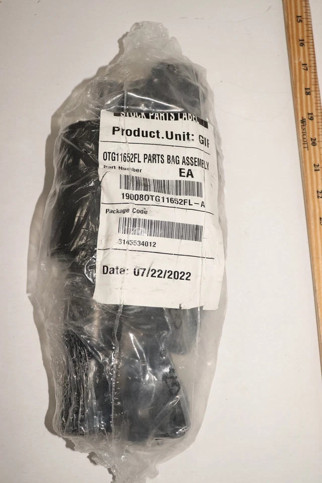 Silla de oficina ejecutiva Offices to Go edredón negro OTG11652FL - solo herrajes Foto 3 de 3