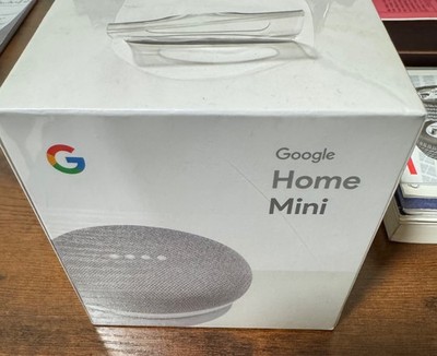 Google Home Mini Smart Speaker with Google Voice Assistant Chalk GA00210-US
