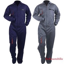 Men's Working Coveralls Welding Pants Workshop Safetywear Workwear Casual Cargo