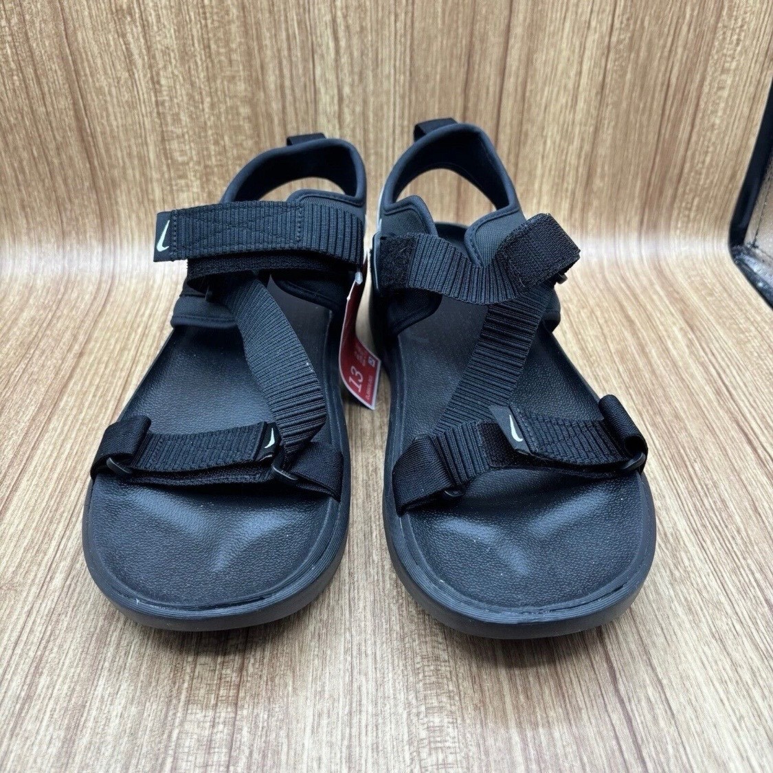 Nike Vista Sandal Black White Mens 13 DJ6606-001 Adjustable  display picture 1