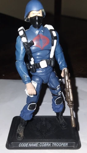 Cobra Trooper V8 From DVD Battles Set #1 G.I. Joe 25Th Anniversary GI JOE GIJOE