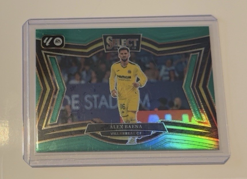2024-25 Panini Select La Liga Alex Baena Green Field Level 4/5