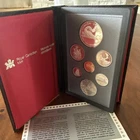 1986 Canada Double Dollar Proof Set Royal Canadian Mint in Case