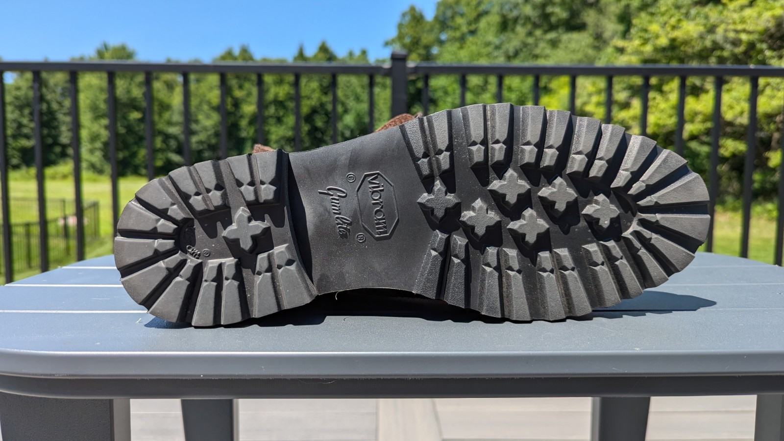 SAOLA TLB Mallorca Country style Derby taglia US 11D suola Commando cerata grezza