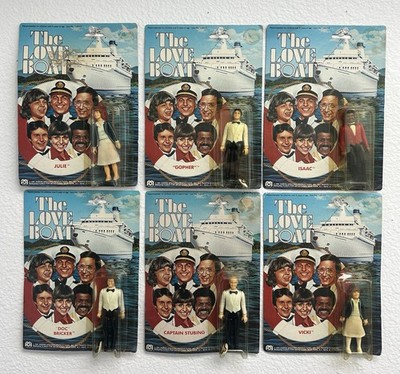 THE LOVE BOAT ACTION FIGURES Complete Set-MEGO-1981 (NEW)
