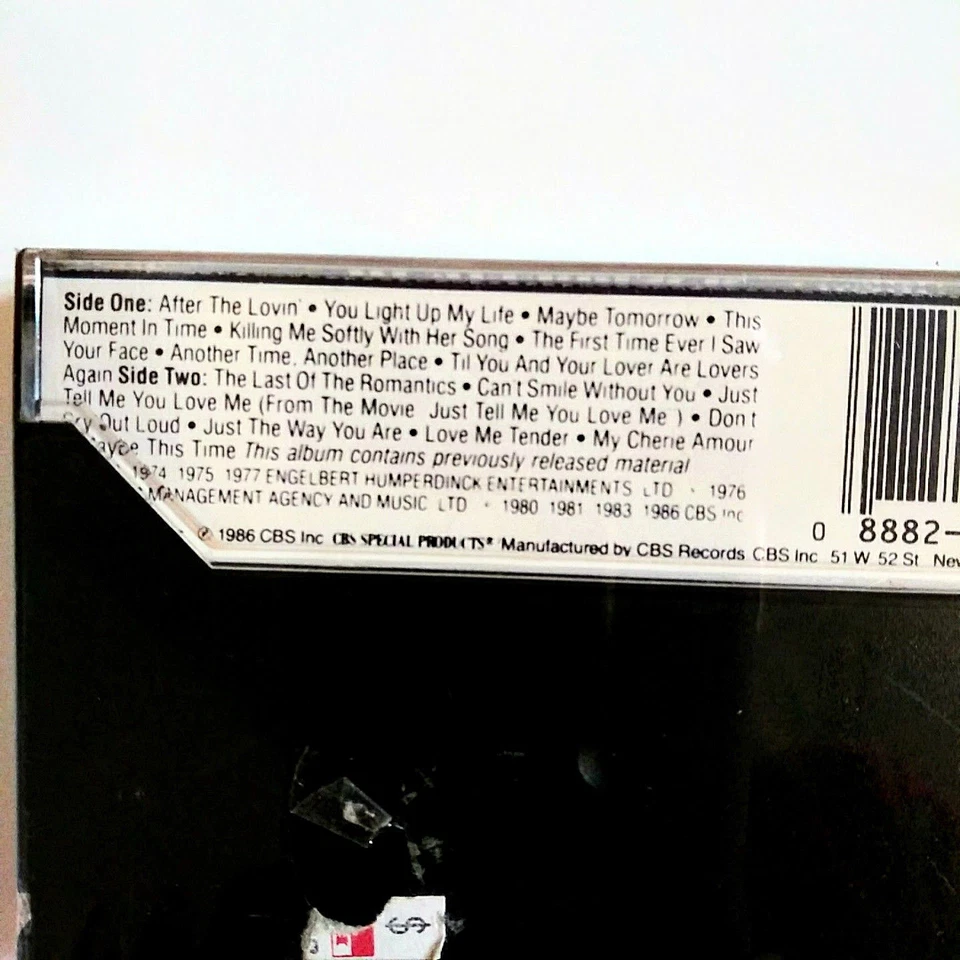 Engelbert Humperdinck Love's a Hit Tape Cassette 1986 Double Play Sealed NOS - Image 3 of 4
