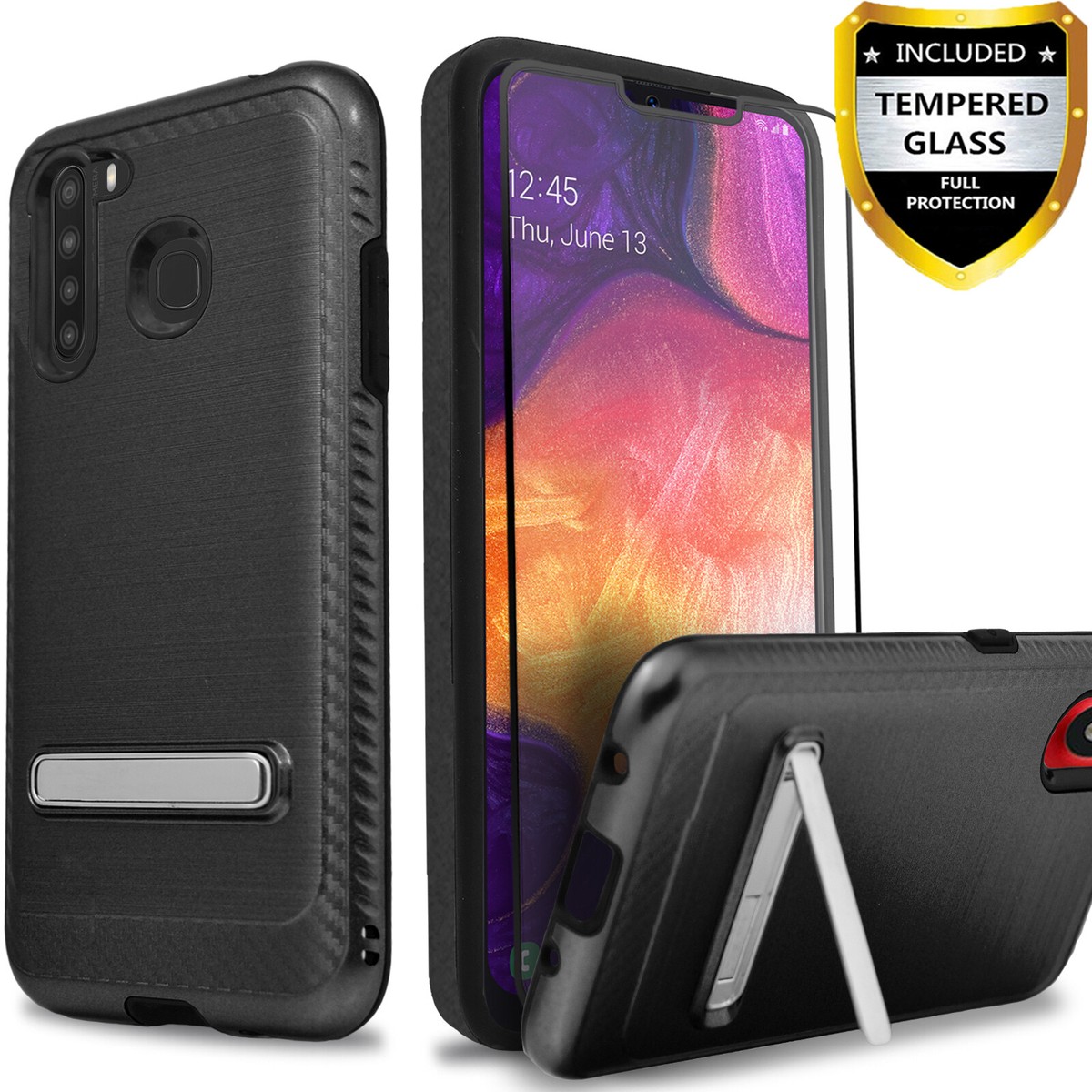 Case Screen Protector For Samsung Galaxy A11 Tempered Glass Screen
